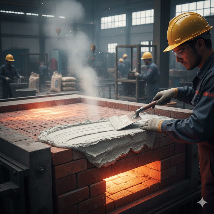 Como usar argamassa refratária da forma correta: guia passo a passo