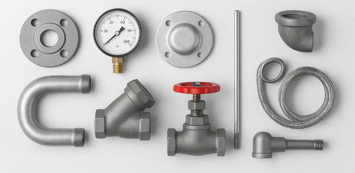 acessórios para caldeiras e cadinhos